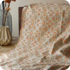 Geometric Pattern Yarn Dyed Jacquard Fabric