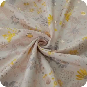 Floral Pattern Yarn Dyed