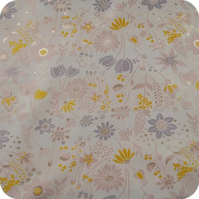 Floral Pattern Yarn Dyed