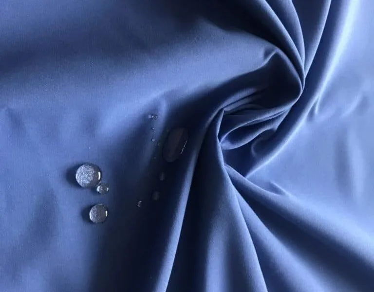 Peach skin fabric